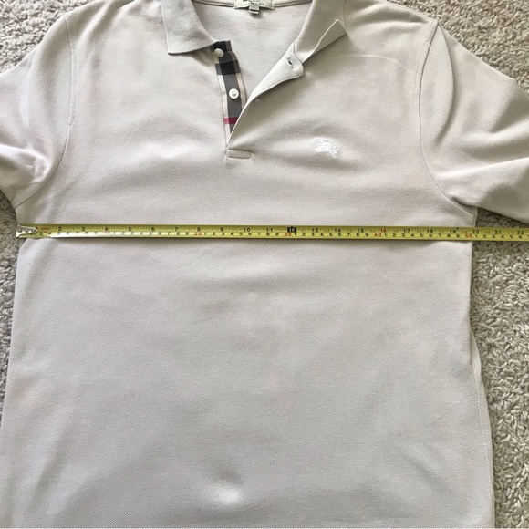 Men’s Burberry London Classic Fit Polo Medium - Picture 9 of 12